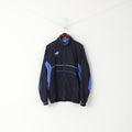 Puma Men M Jacket Navy VIntage Sportswear King Mesh Lined Activwear Haut d’entraînement