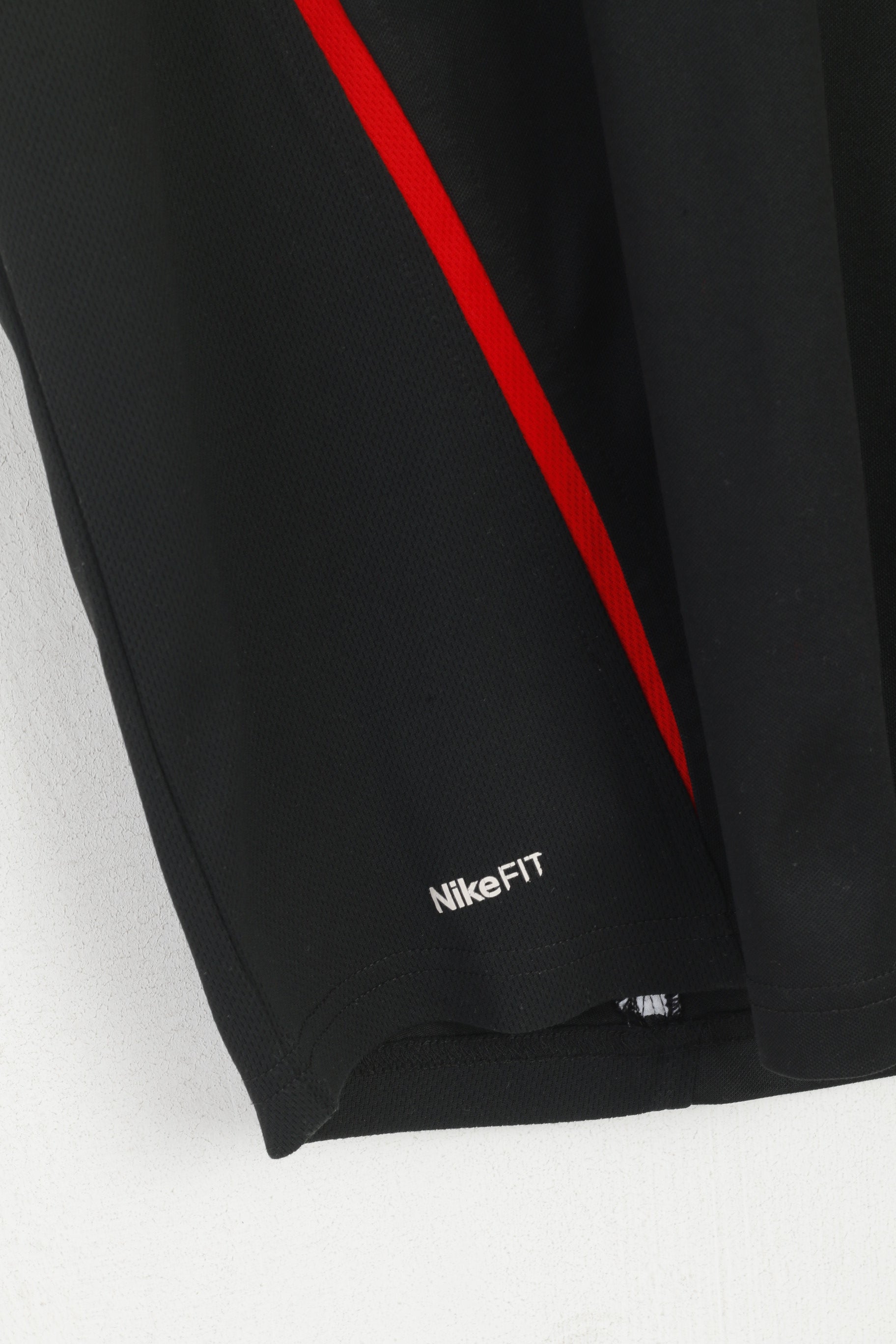 Nike Men M Shirt Black Team Sportia Simrishamn Vintage Jersey Tiempo Top