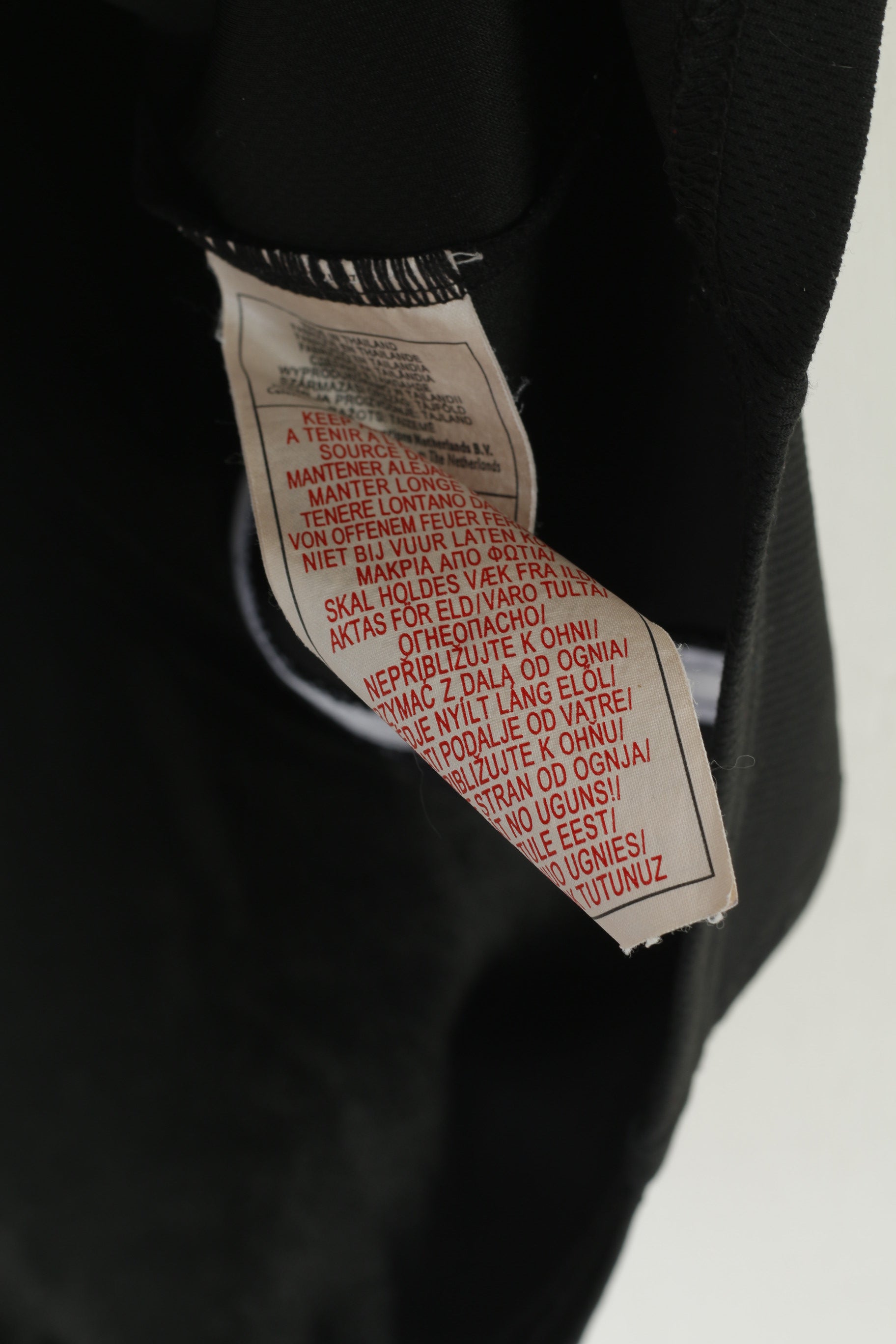 Nike Men M Shirt Black Team Sportia Simrishamn Vintage Jersey Tiempo Top