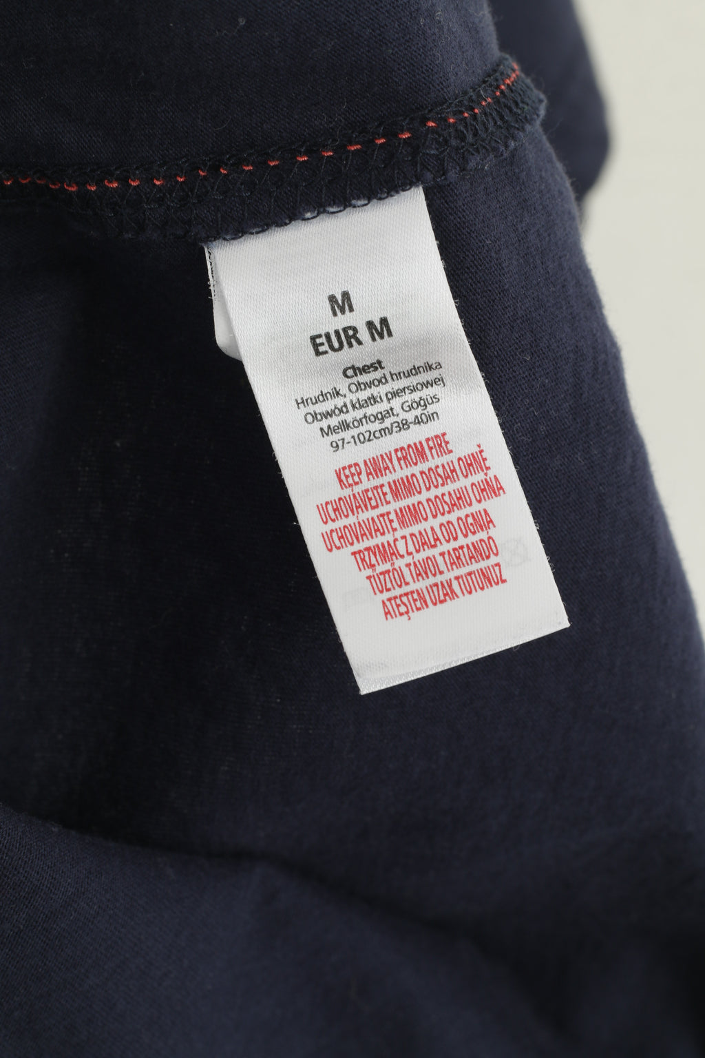 Coca Cola Men M Shirt Navy Cotton Holidays are Coming .. Haut à col rond