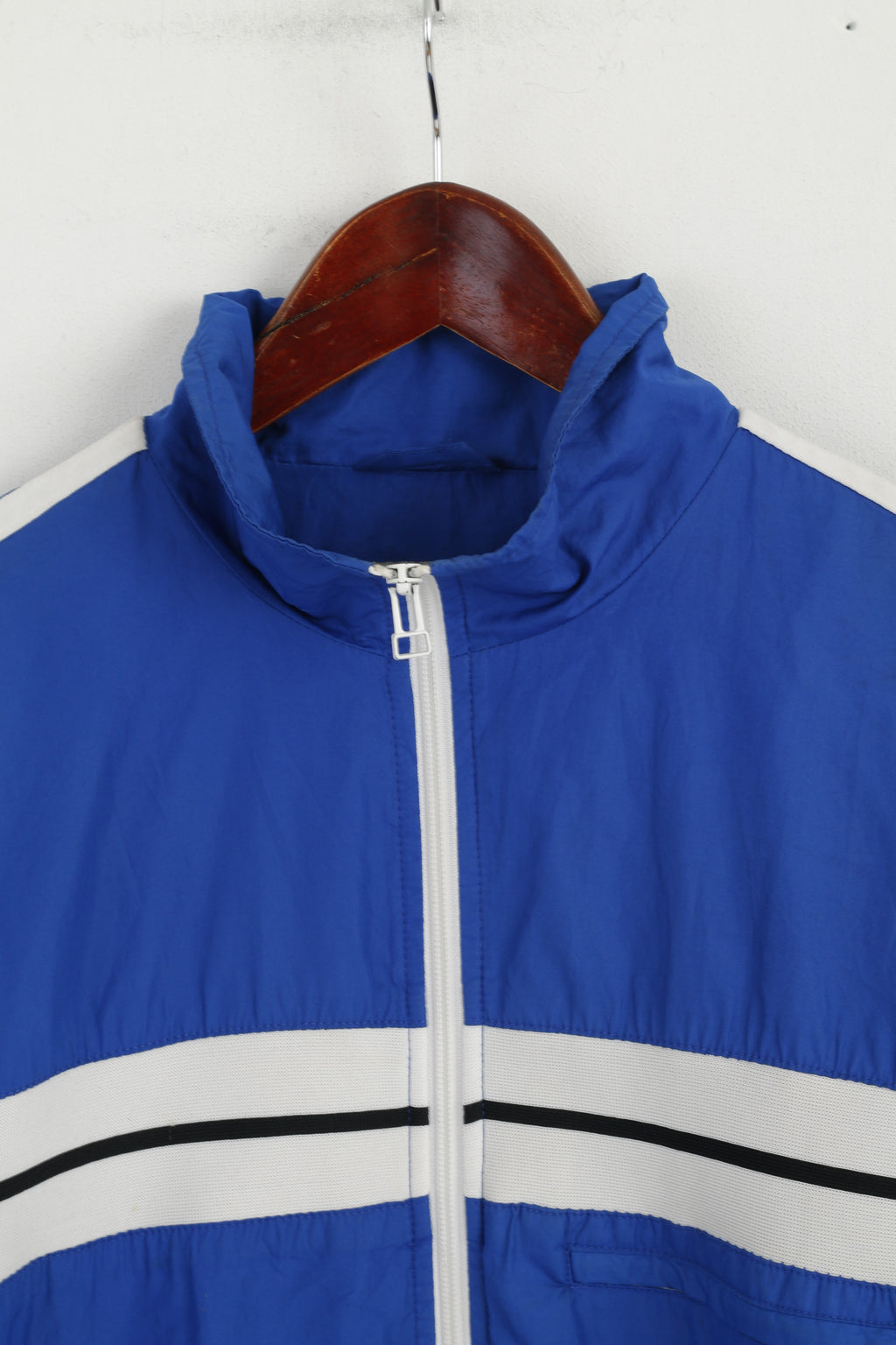 Veste Nike pour jeunes de 18 à 20 ans, haut de sport d'entraînement à fermeture éclair complète, bleu