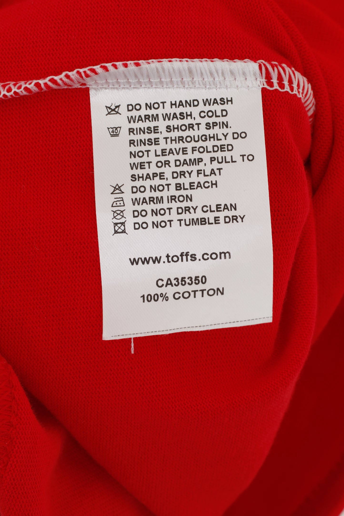 New Toffs Boys 10-11 Age Shirt Red Cotton Arsenal Football Joe Top