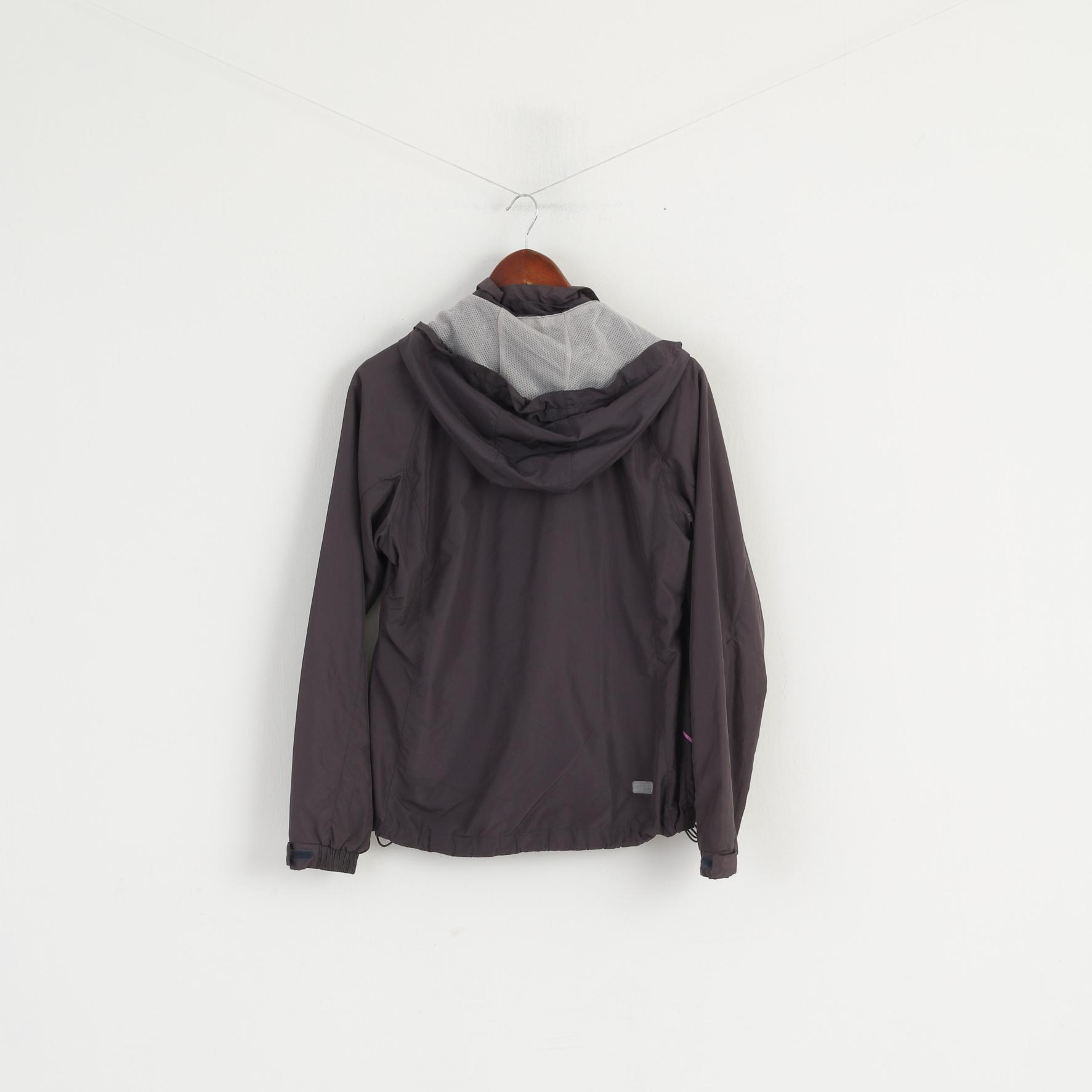 Umbro Femmes 36 XS Veste Plum Sport Coupe-vent à capuche avec fermeture éclair complète