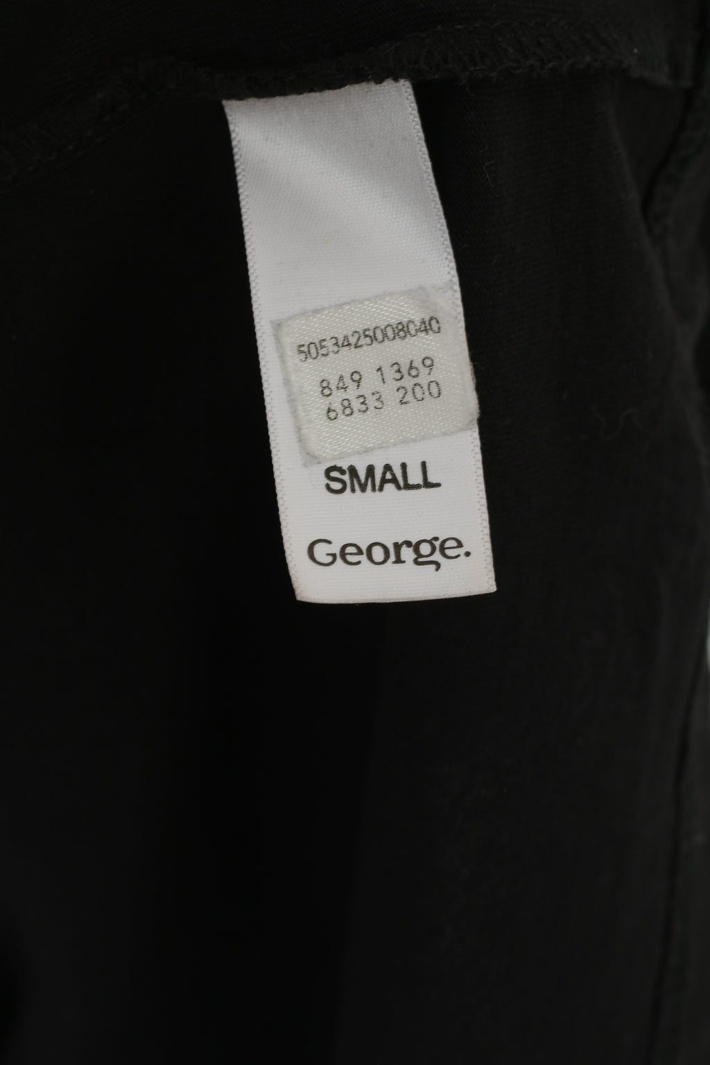 Disney at George Men S Shirt Black Cotton Graphic Party with an Animal Top