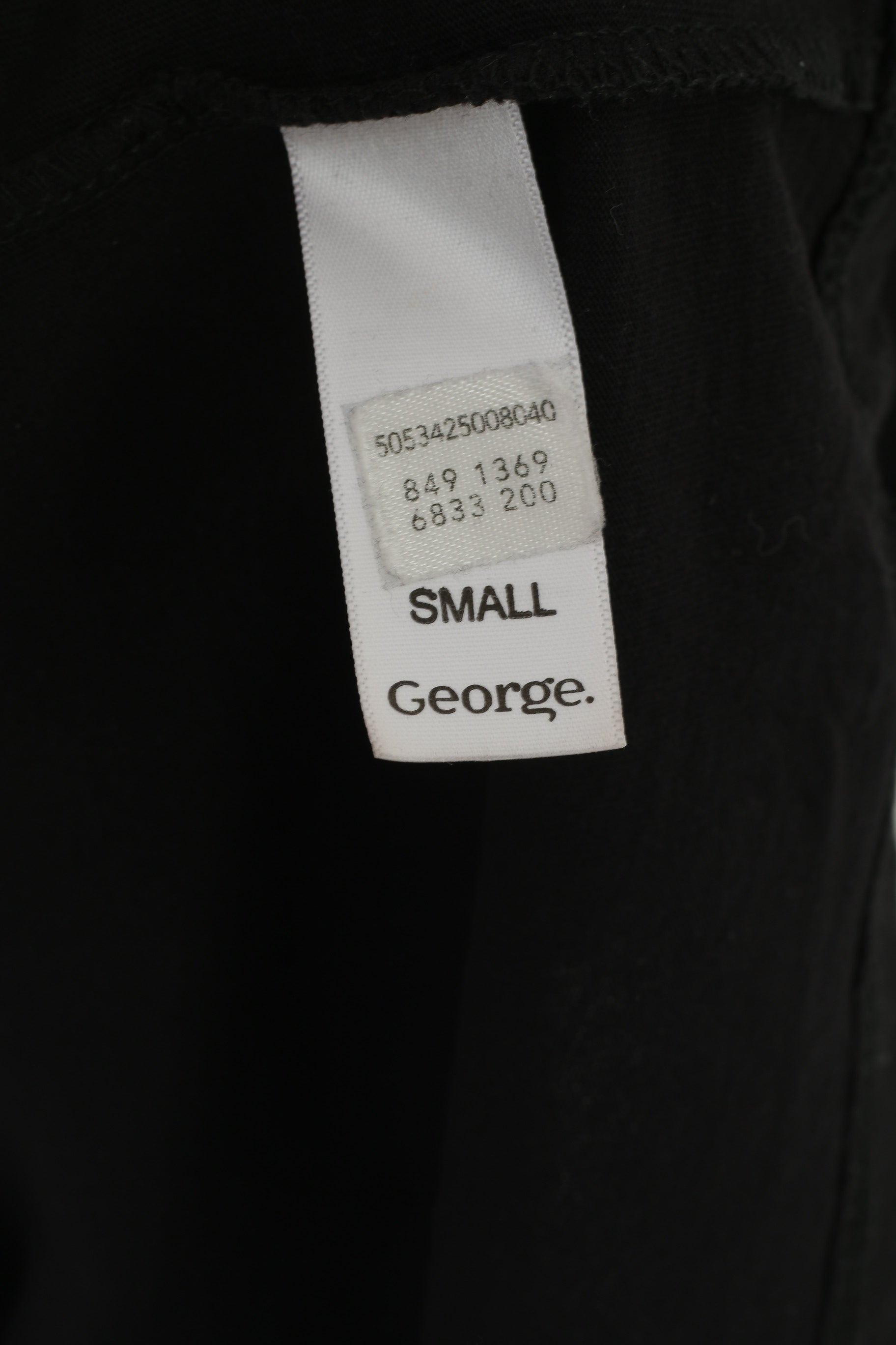 Disney at George Men S Shirt Black Cotton Graphic Party with an Animal Top