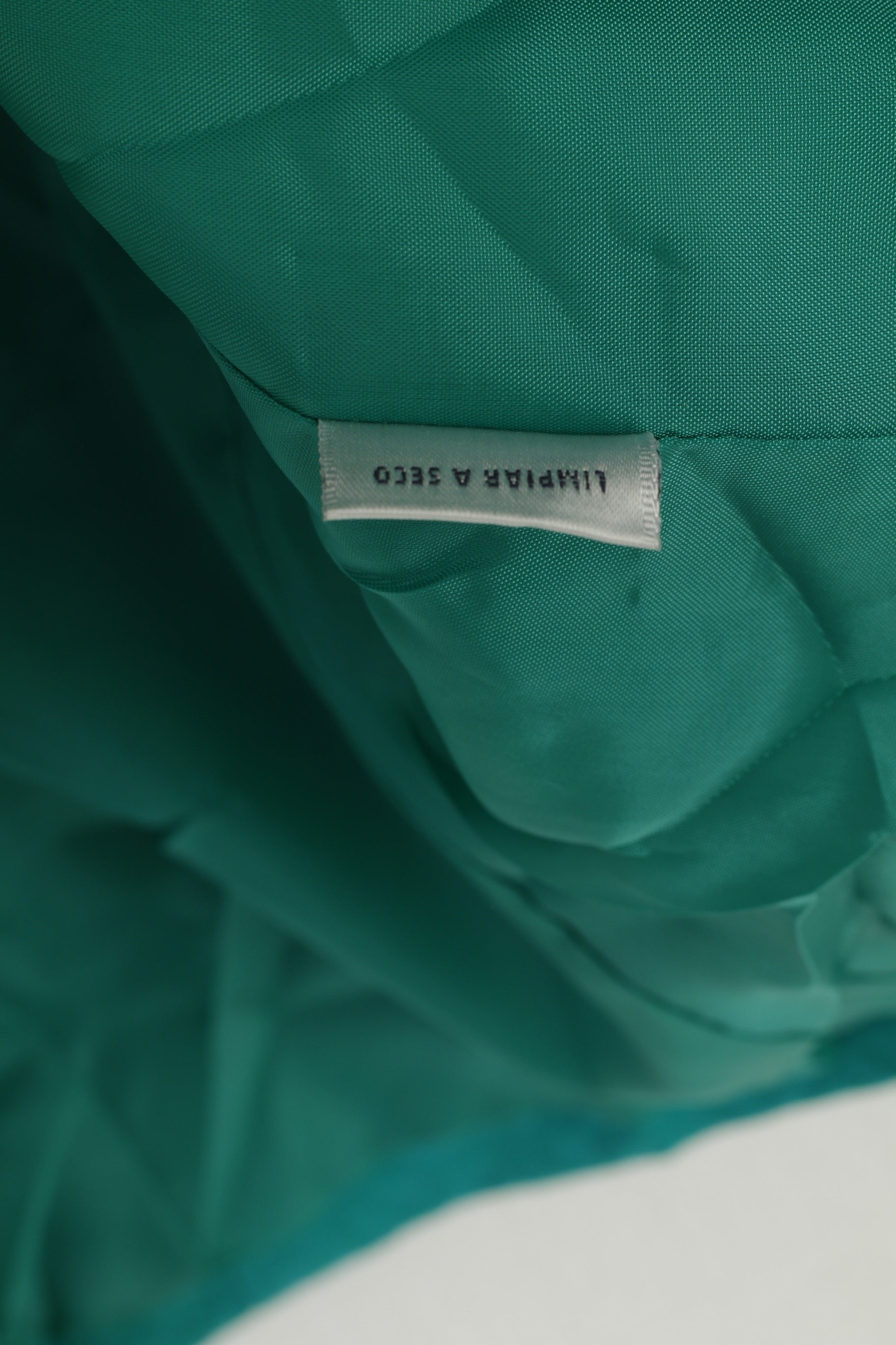 Rena Rowan Women 14 Petite Blazer Green Cotton Retro Cropped Stretch Top