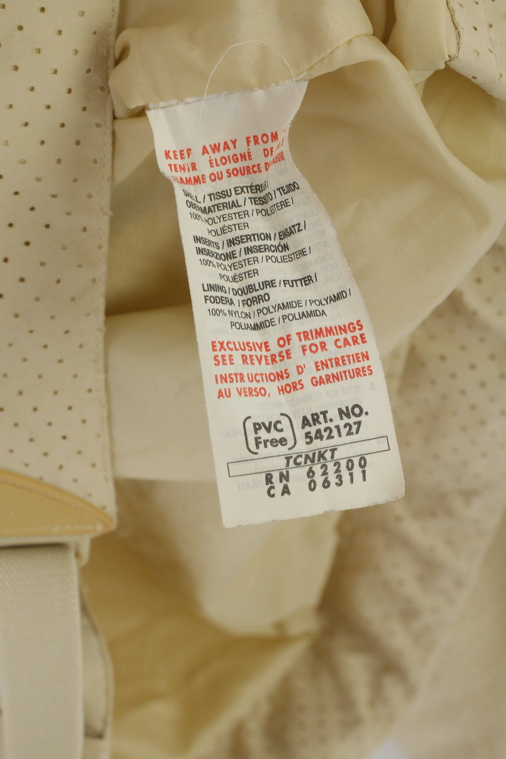 Giacca Puma da donna Beige Punch Maglia sportiva leggera con cerniera