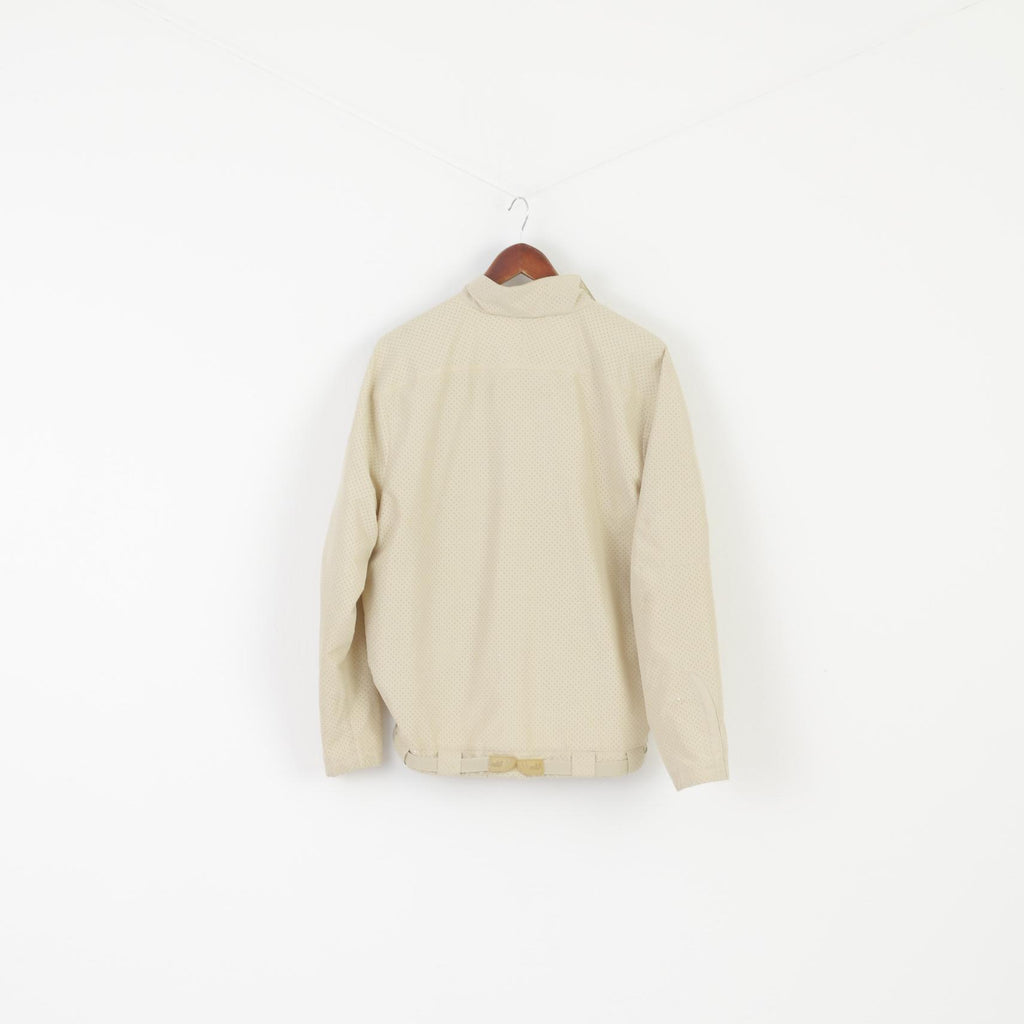 Giacca Puma da donna Beige Punch Maglia sportiva leggera con cerniera