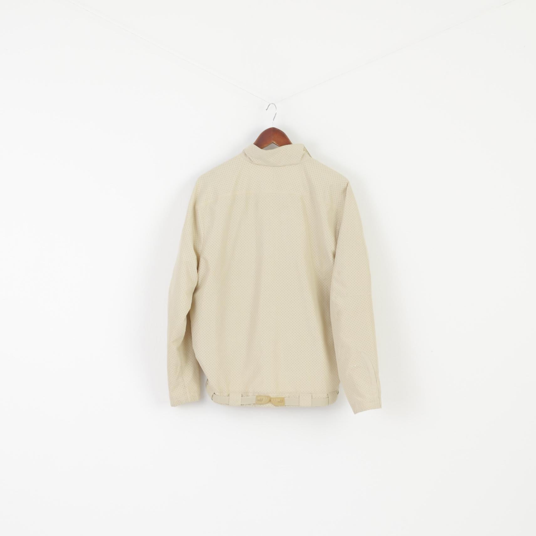 Giacca Puma da donna Beige Punch Maglia sportiva leggera con cerniera