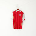 Nike Arsenal Men L Shirt Red Football Min #2 Jersey Sportswear Vintage Top