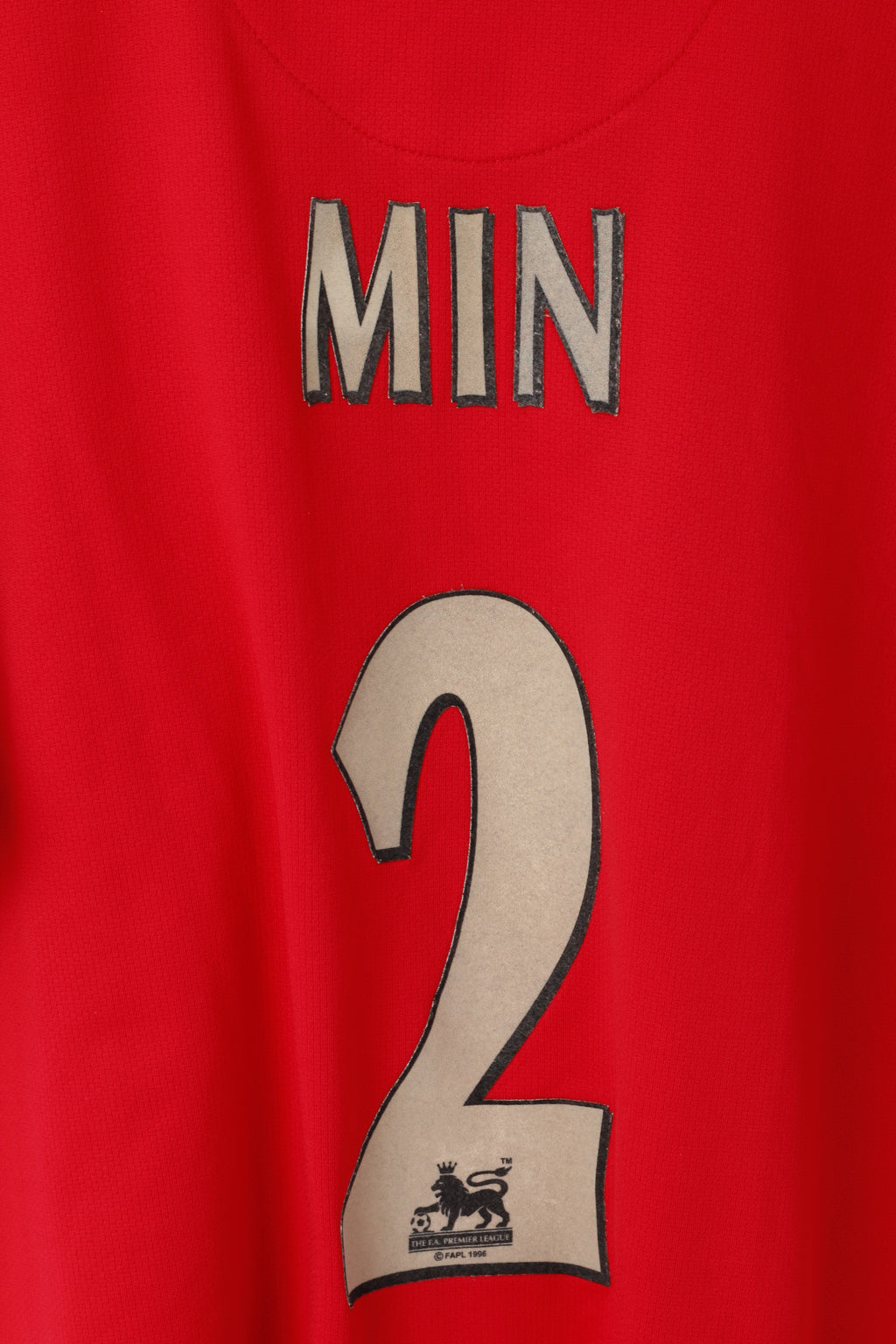 Nike Arsenal Men L Shirt Red Football Min #2 Jersey Sportswear Vintage Top