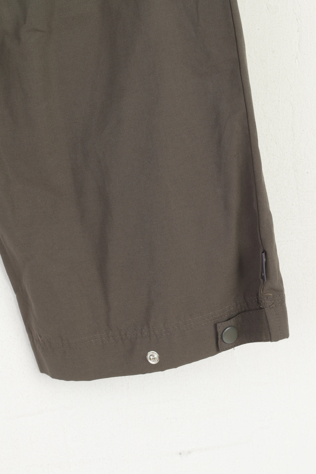 Adidas Women 8 36 S Cropped Pants Brown Cotton Sportswear Capri