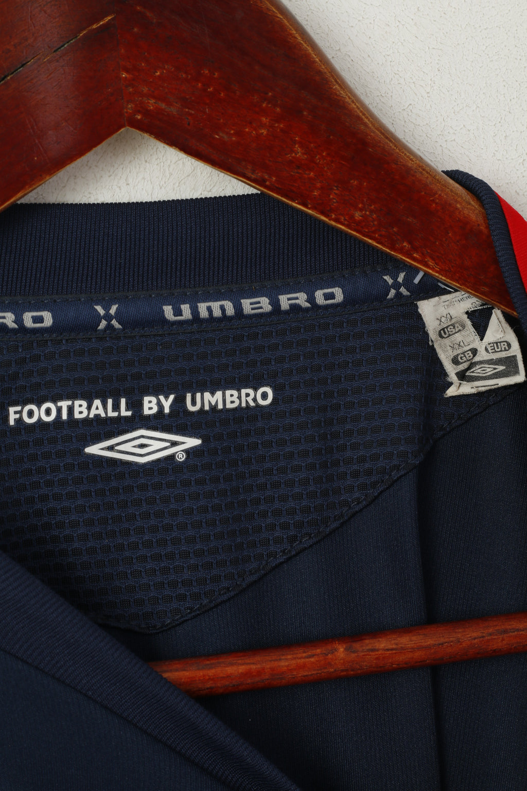 Maglia Umbro da uomo XXL blu scuro Sunderland Football Club Jersey abbigliamento sportivo