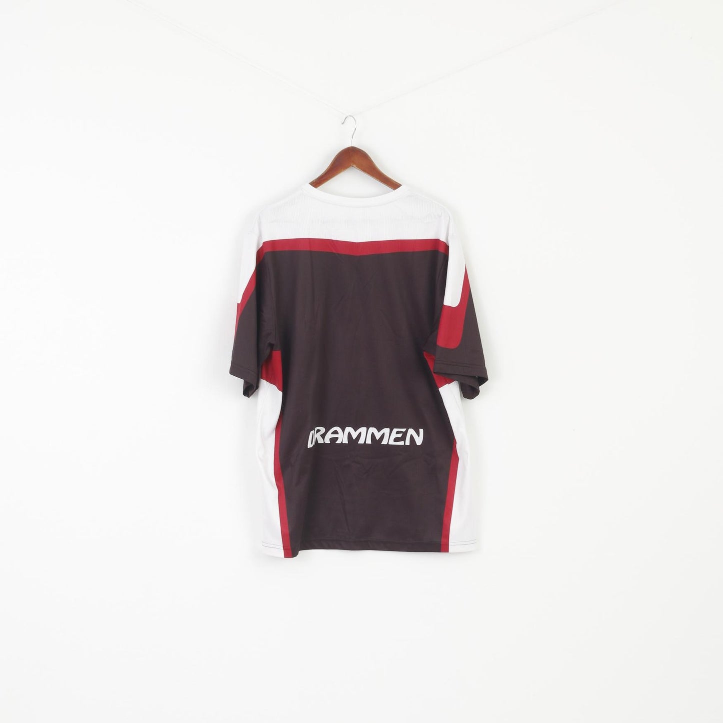 Tuta Drammen Men XXL Shirt Black Basketballkubb #9 Vintage Jersey Top