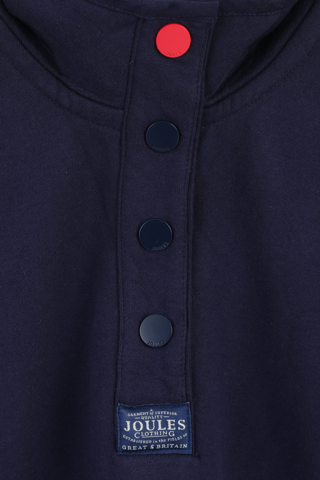 Joules Women 12 M Sweatshirt Navy Cotton Floral S Beachy Pullover Top