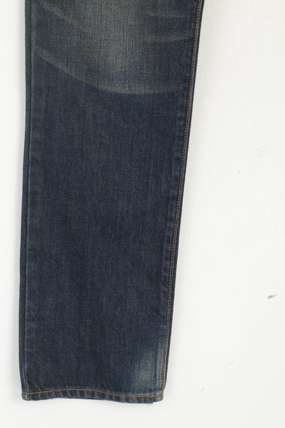 Nouveau GAP femmes 30 jean pantalon marine coton Denim pantalon ajusté