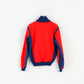 Norheim Men S/M Jacket Red Navy Vintage Zip Up Lightweight Oldschool '90 Top