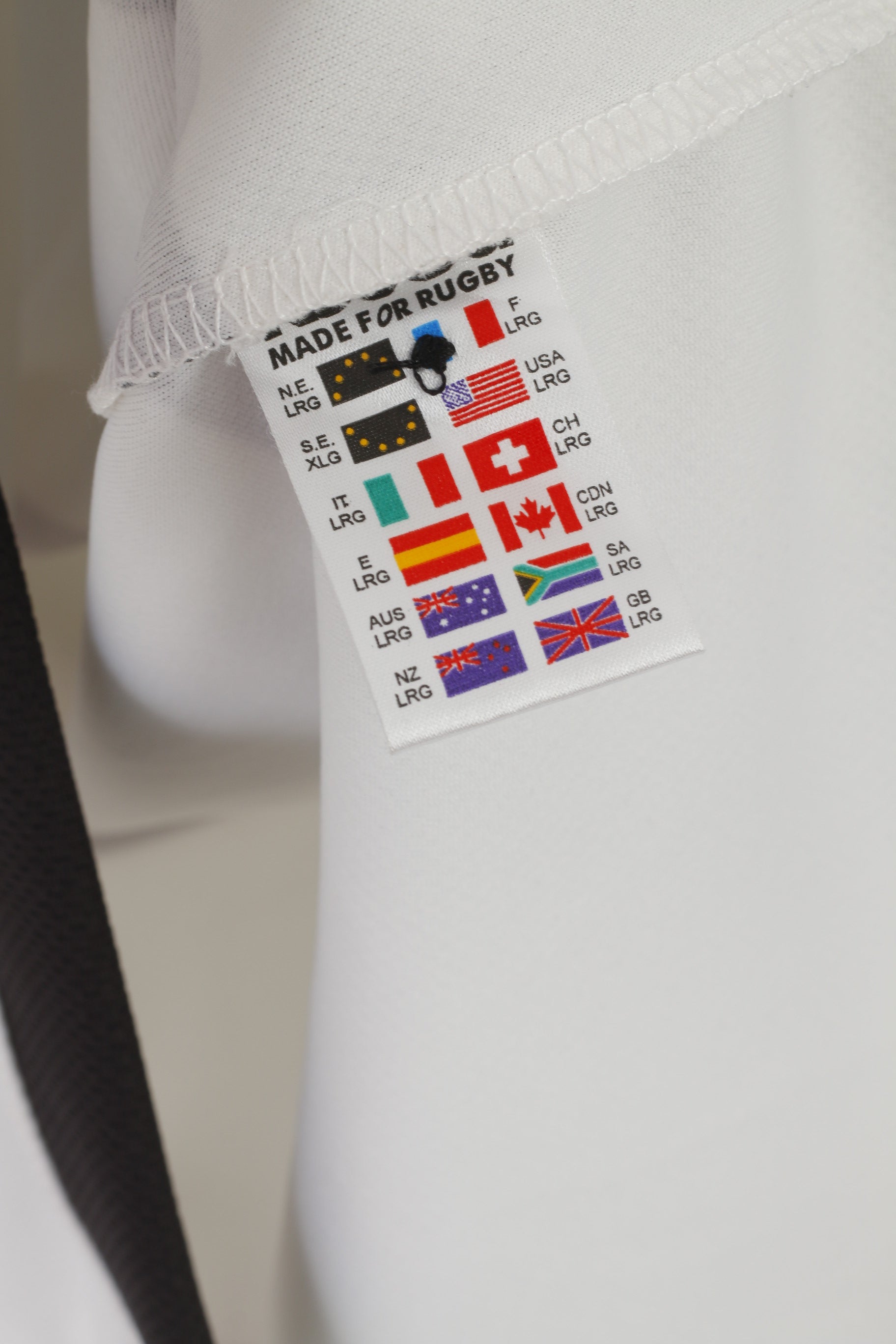 Nouveau Kooga Rugby L chemise blanc Gowerton RFC Performance Match haut en maillot