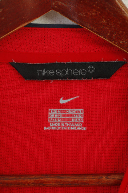 Nike Men M Shirt Red Team Sportia Simrishamn Football Vintage Jeraey Top