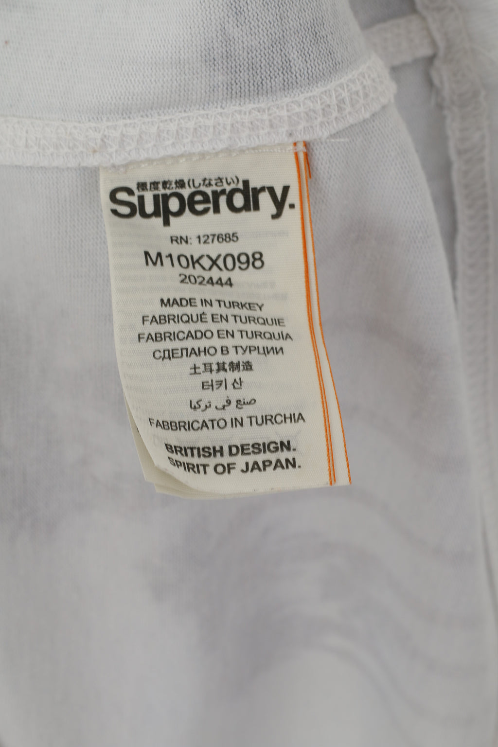 Camicia da uomo M Superdry Top a maniche corte con logo grafico in cotone grigio con palme
