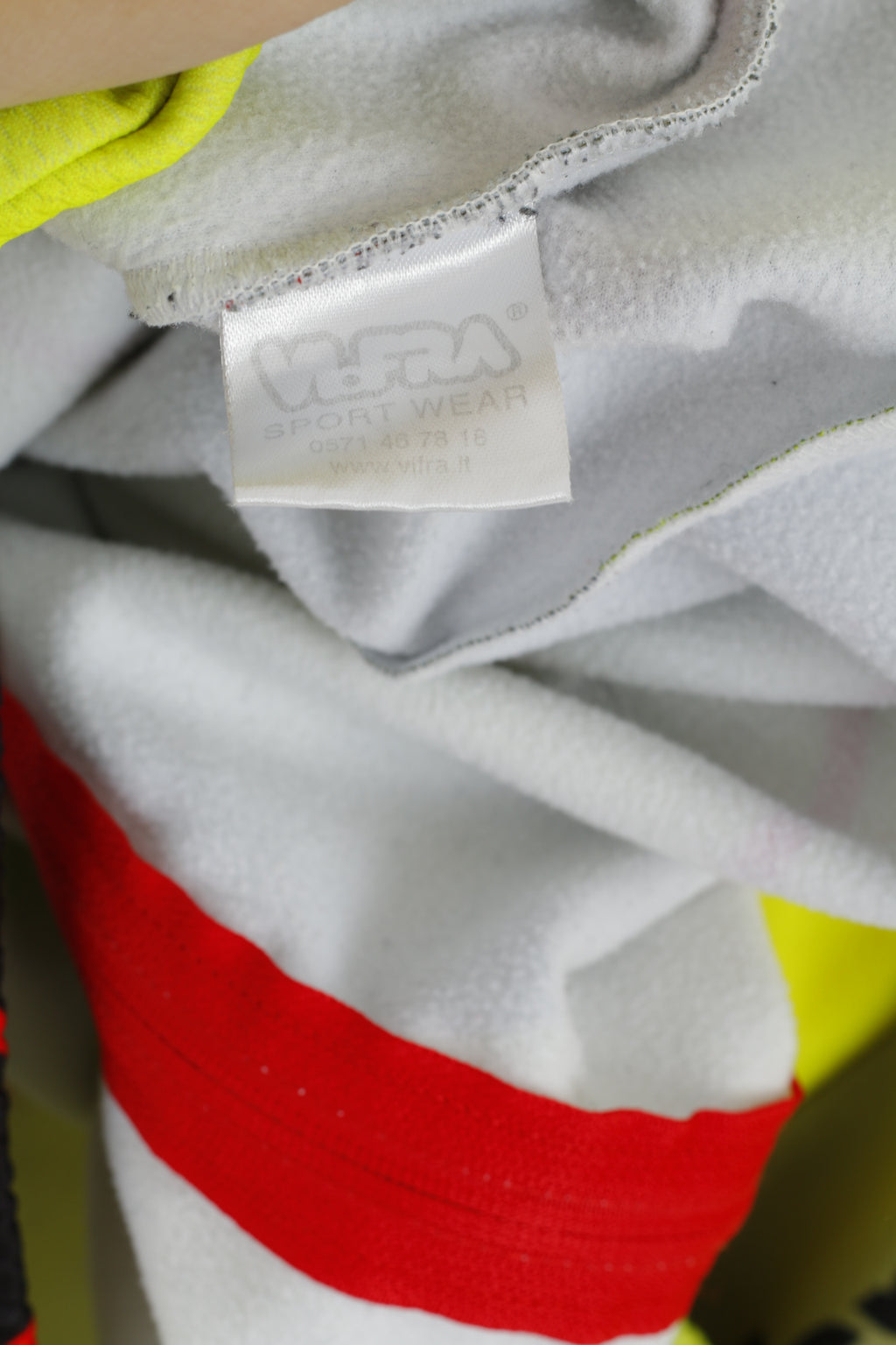 VLoFRA Men 8 L Cycling Shirt Yellow Long Sleeve Full Zipper Bike Jersey Italy Top