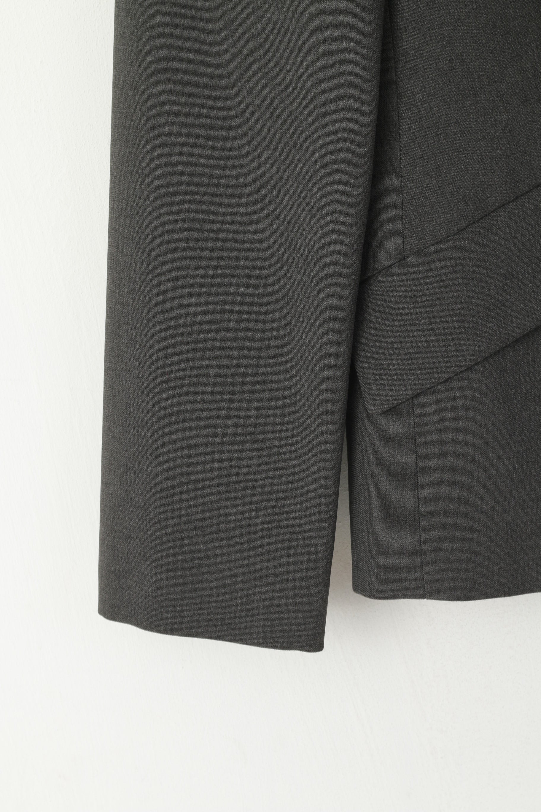 United Colors Of Benetton Donna 40 XS Blazer Grigio Giacca monopetto Italia