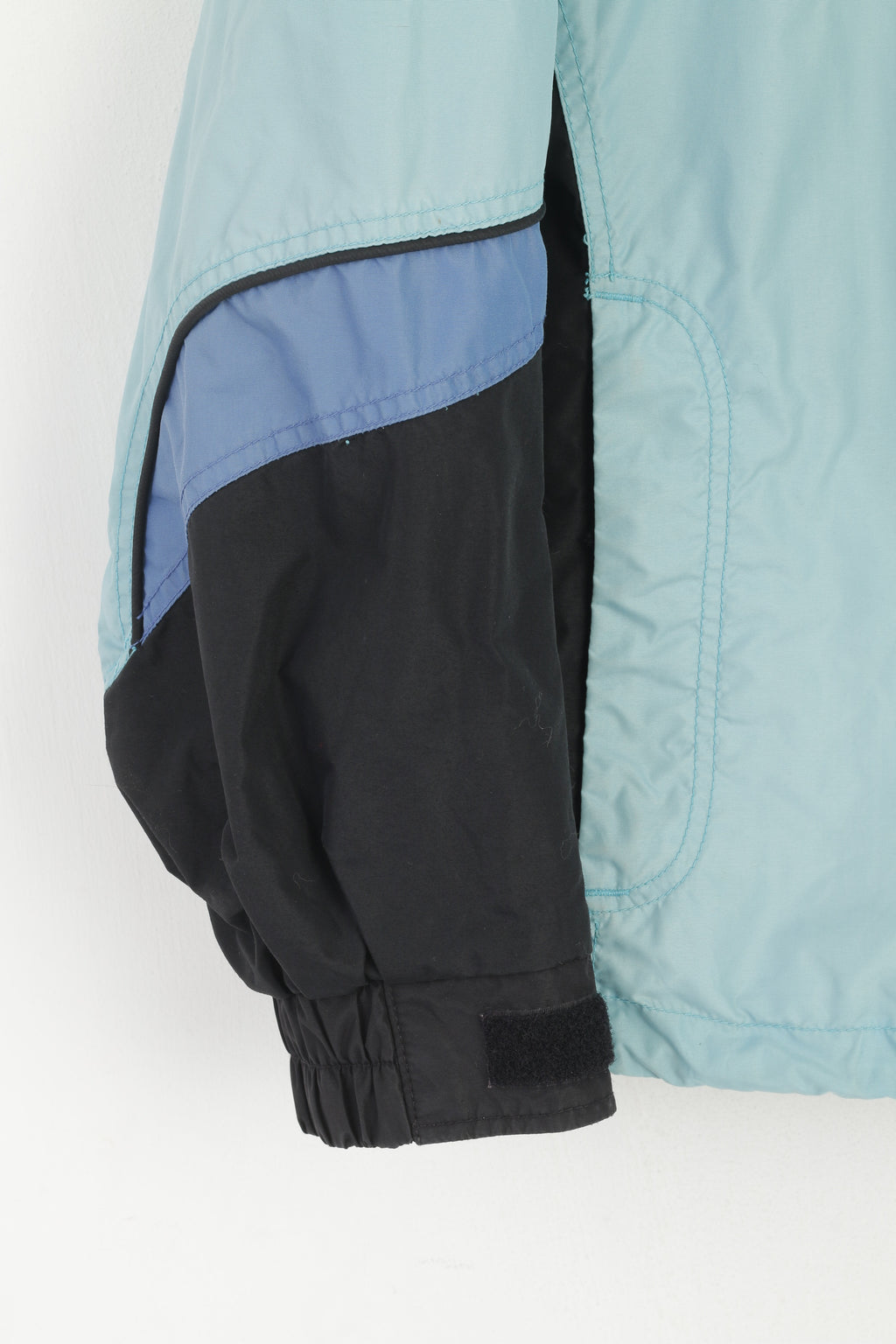 Columbia Sportswear Women S Jacket Blue Vintage Bomber Nylon Waterproof Top