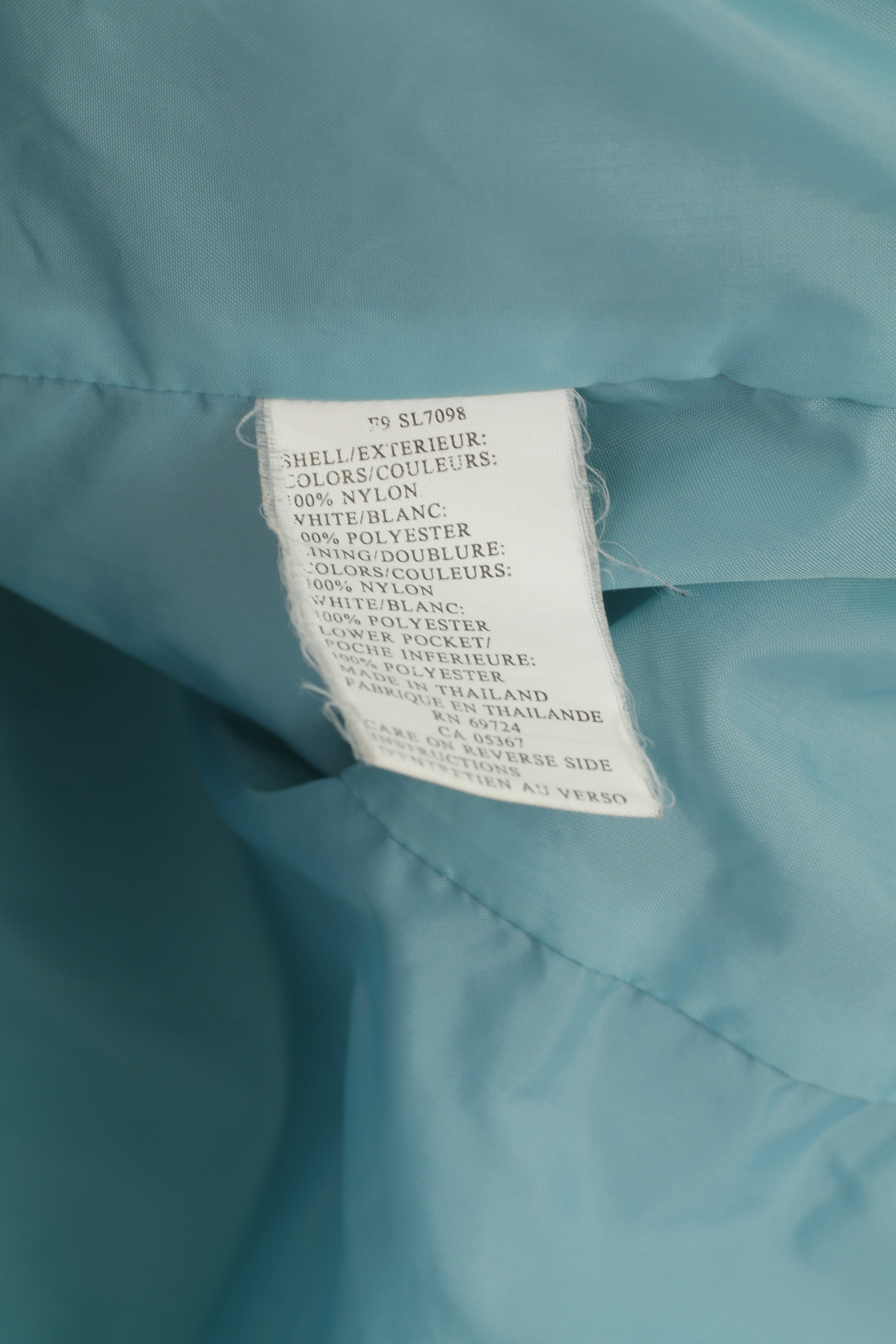 Columbia Sportswear Women S Jacket Blue Vintage Bomber Nylon Waterproof Top