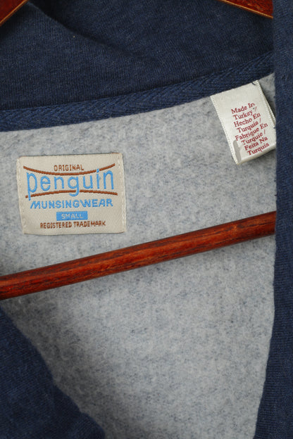 Original Penguin Men S Sweatshirt Navy Cotton Plain Logo Casual Blazer Top