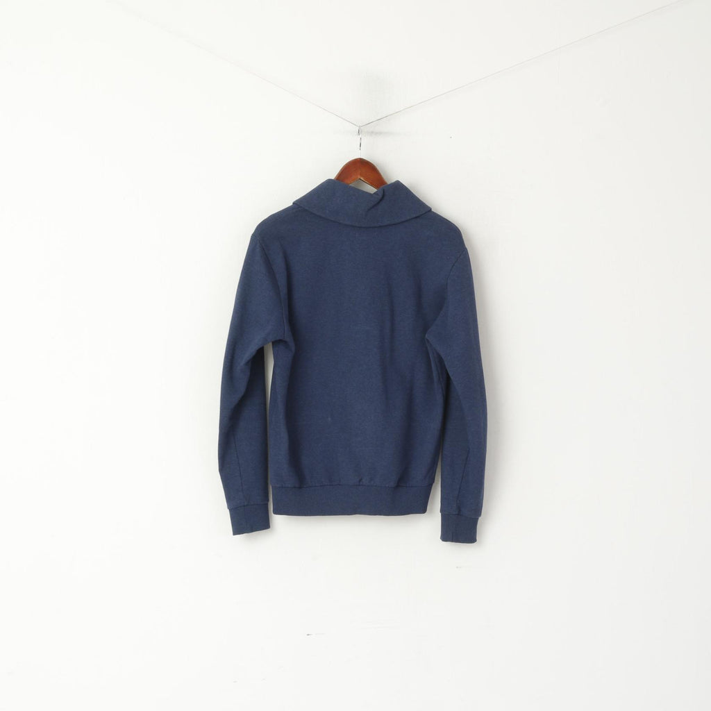 Original Penguin Men S Sweatshirt Navy Cotton Plain Logo Casual Blazer Top