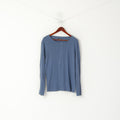 Cheap Monday Men S Long Sleeved Shirt Blue Cotton Plain Kristian Is Tee Top