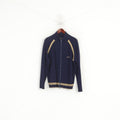 Henri Lloyd Hommes M Jumper Laine Marine Vintage Full Zip Cardigan Pull