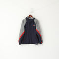 Umbro Giacca da uomo M Navy Sportswear Top sportivo leggero con cerniera e cappuccio