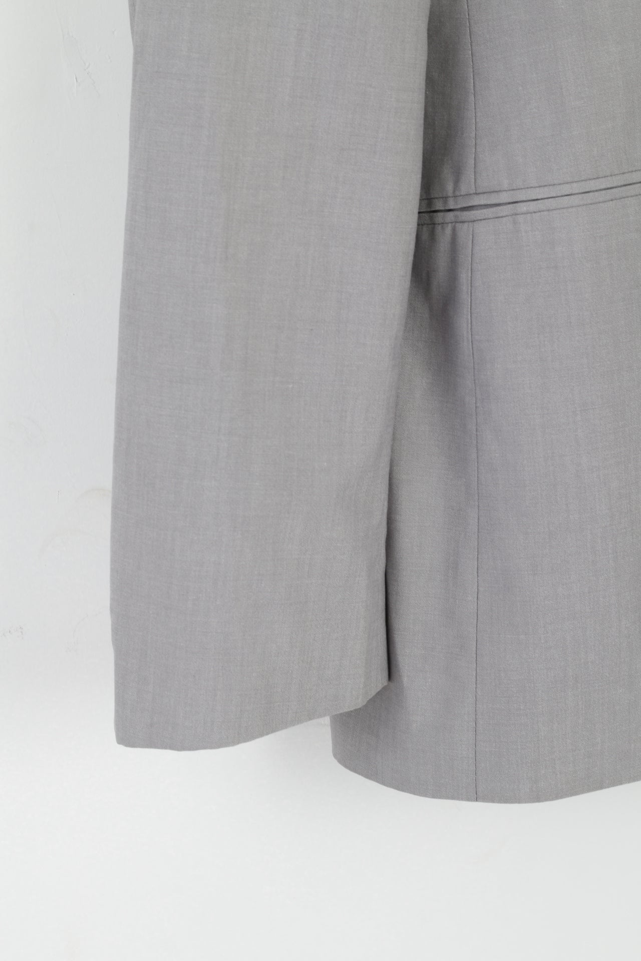 Bertoni Men XXL (L) Blazer Light Grey Single Breasted Elegant Casual Jacket