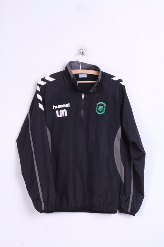 Hummel Peamount Utd. Giacca da pista da uomo S nera Football Club