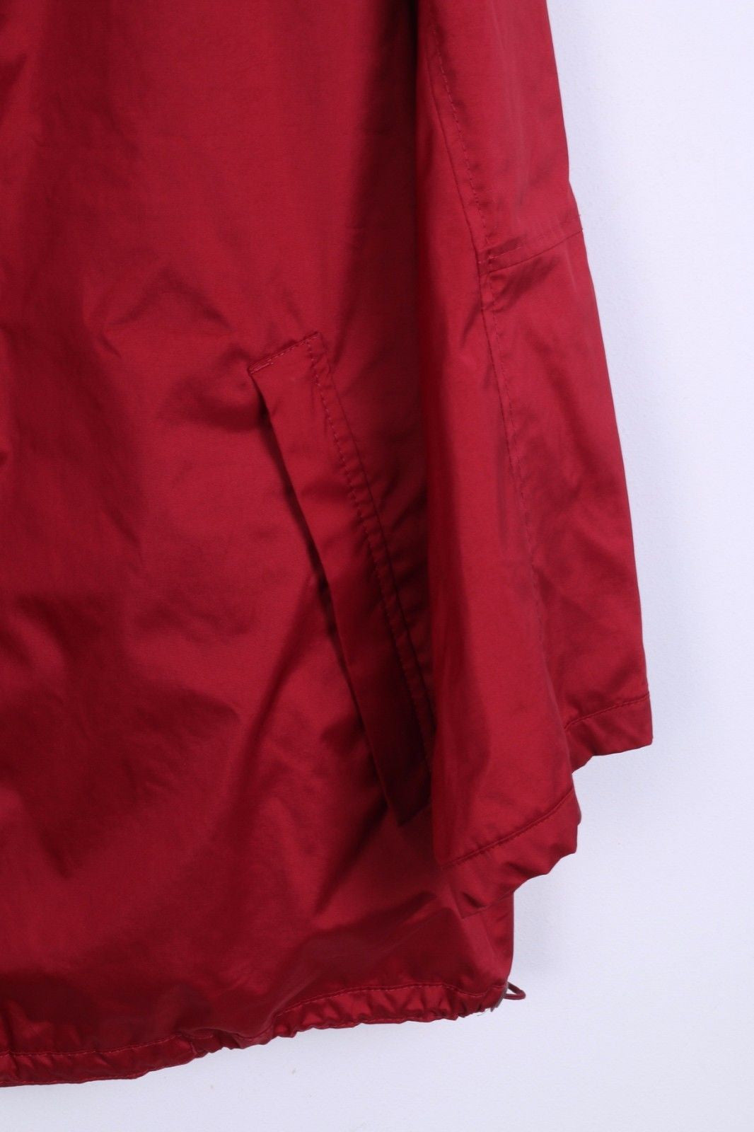 Giacca Strellson da donna 46 M rosso scuro con cappuccio nascosto Harrington casual