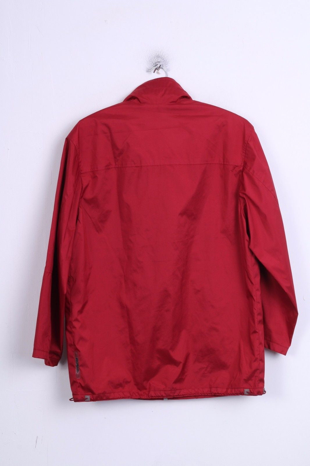 Strellson Femme 46 M Veste Rouge Foncé Capuche Cachée Harrington Casual