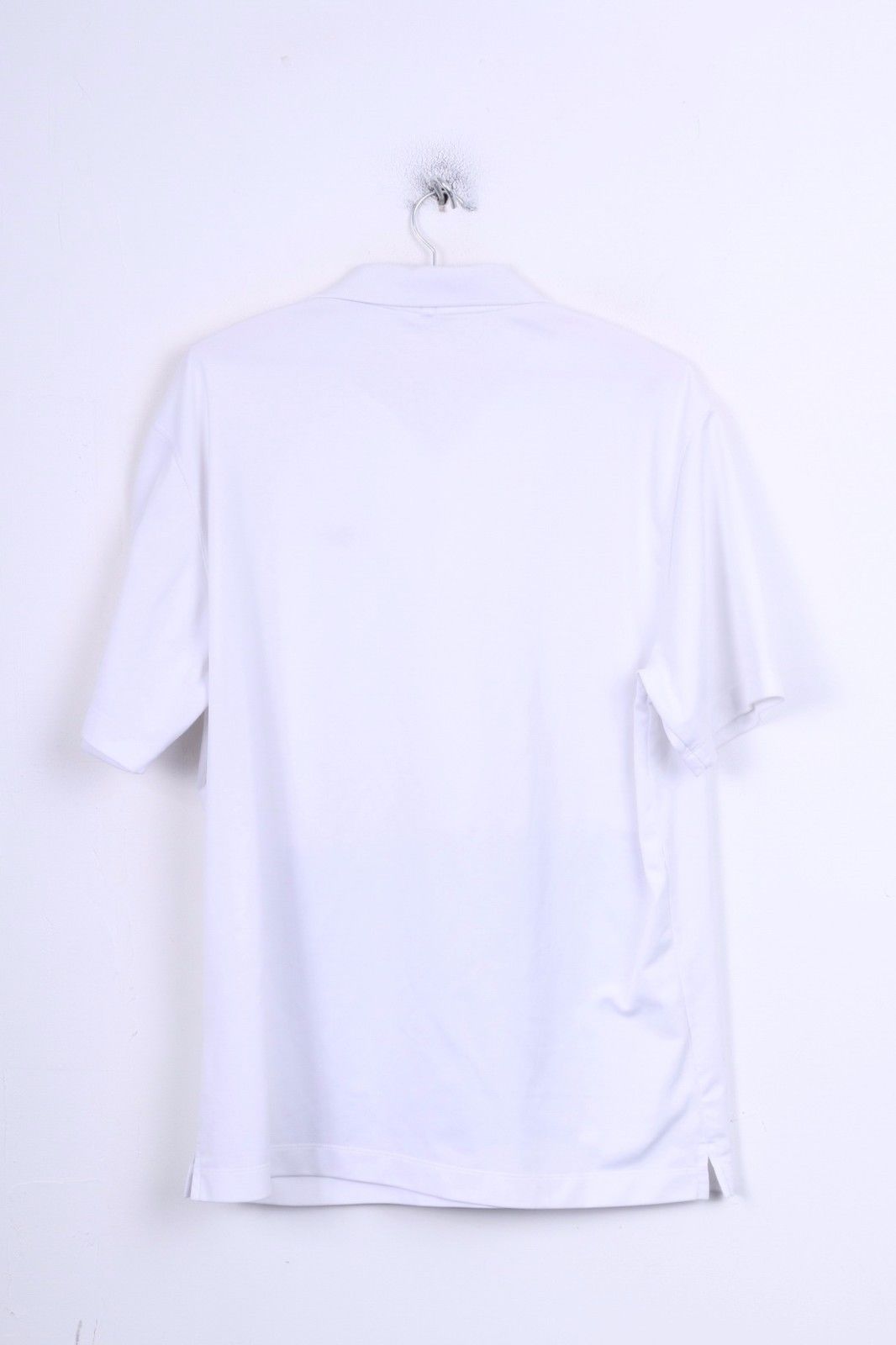 Nike Golf Mens L Polo Shirt White Sport Dri-Fit Training